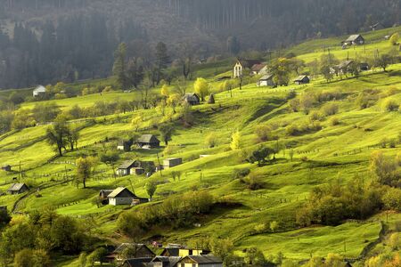 beautiful autumn landscapeの写真素材