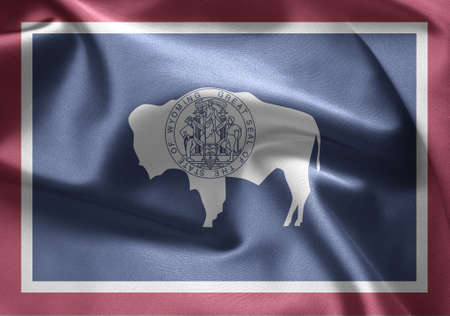 State of Wyomingの写真素材