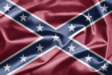 Flag of Confederateの写真素材