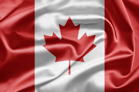 Flag of Canadaの写真素材