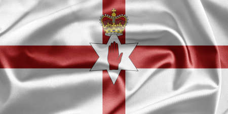 Flag of Northern Irelandの写真素材