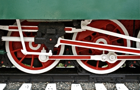 Old steam train