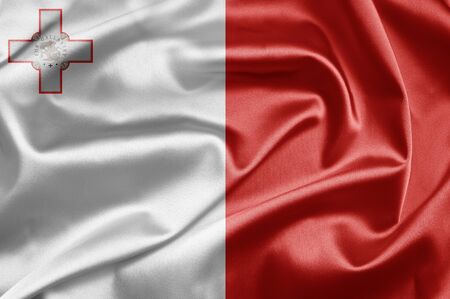 Flag of Maltaの写真素材