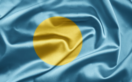 Flag of Palauの写真素材