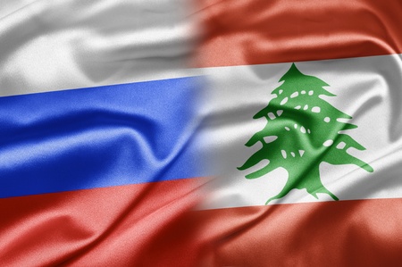 Russia and Lebanonの写真素材