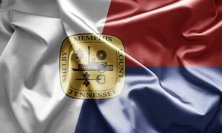 Flag of Memphis, Tennessee  の写真素材