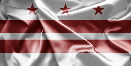 Flag of Washington, D C  の写真素材