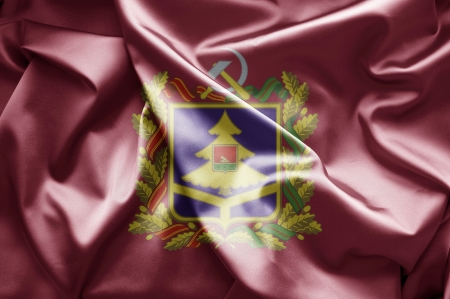 Flag of Bryansk の写真素材