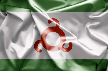 Flag of Ingushetia の写真素材