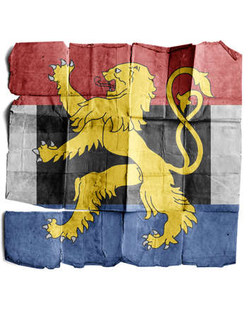 Benelux sign on old paper.の写真素材