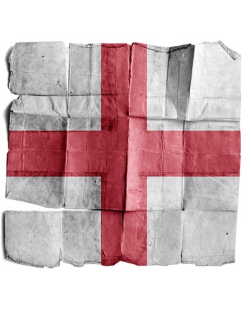 England sign on old paper.の写真素材