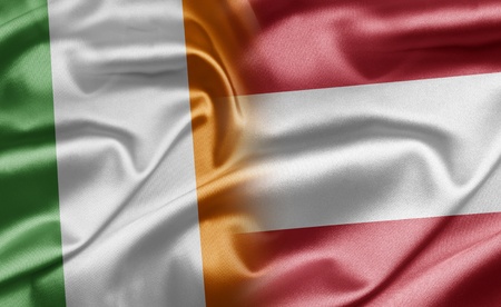 Ireland and Austriaの写真素材