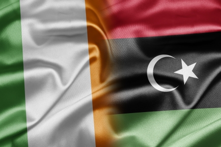 Ireland and Libyaの写真素材