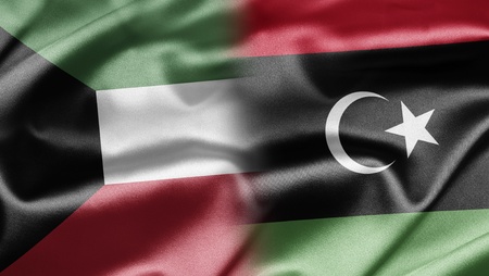 Kuwait and Libyaの写真素材