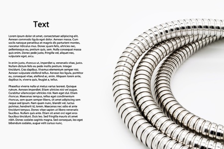 Space for text isolated on white backgroundの写真素材