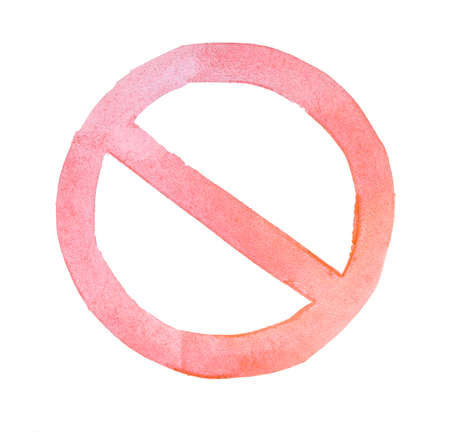 Not Allowed Sign