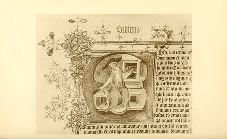 Christian book. Old image