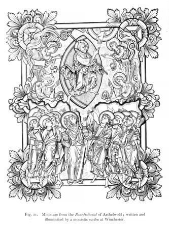 Christian book. Old imageの写真素材