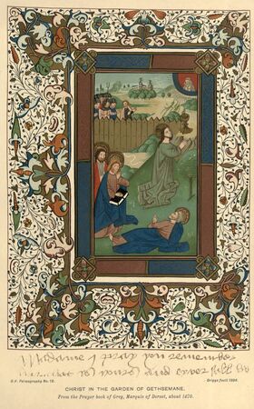 Christian book. Old imageの写真素材