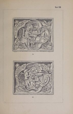 Christian illustration. Old imageの写真素材