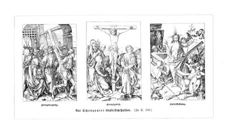 Christian illustration. Old imageの写真素材