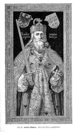 Christian illustration. Old imageの写真素材