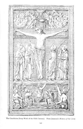 Christian illustration. Old imageの写真素材