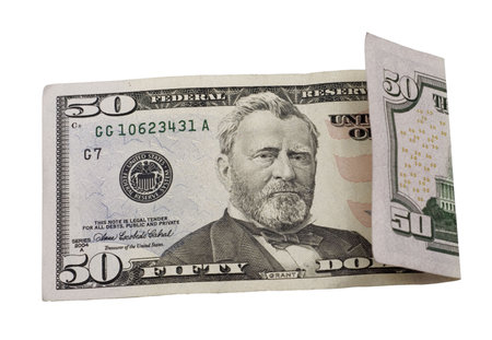bill isolated on a white background