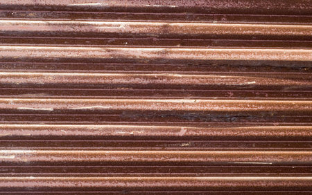 corrugated rusty iron great as a backgroundの写真素材