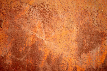 Rusty textured metal background の写真素材