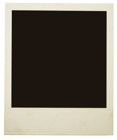photo frame isolated on whiteの写真素材