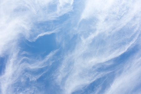blue sky and white clouds