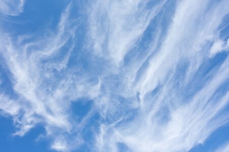 blue sky and white clouds