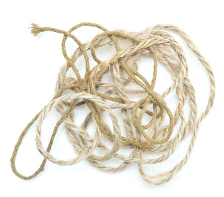 rope isolated on white background