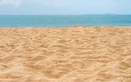 beautiful sand beachの写真素材