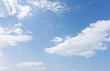 blue sky with white clouds