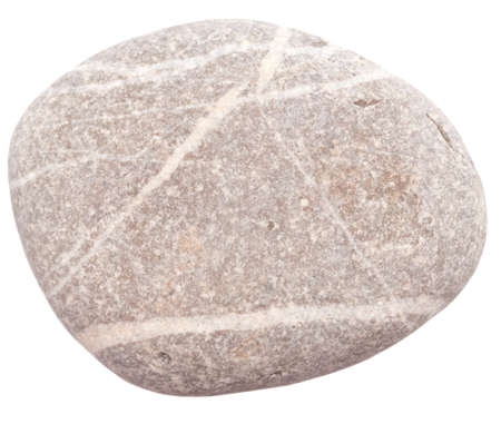 pebble isolated on white background