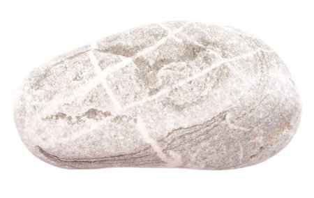 stone isolated on white backgroundの写真素材