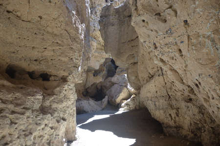 Sesriem Canyon near Sossusvlei in Namibiaの写真素材