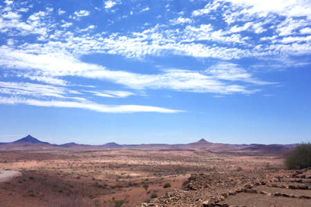 Namibian landscapeの写真素材
