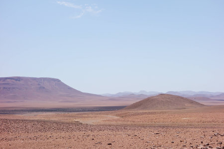 Namibian landscapeの写真素材