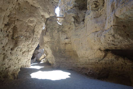 Sesriem Canyon near Sossusvlei in Namibiaの写真素材