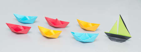 origami leadership concept
