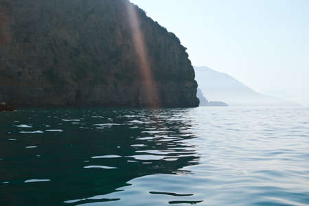 beautiful morning seaの写真素材