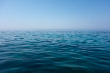 beautiful sea and blue skyの写真素材