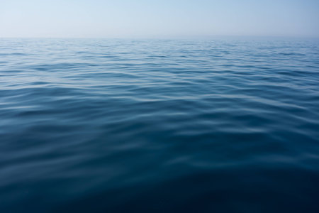 beautiful sea and blue sky