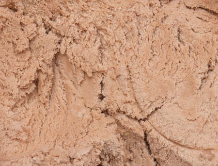 Chocolate ice cream as backgroundの写真素材