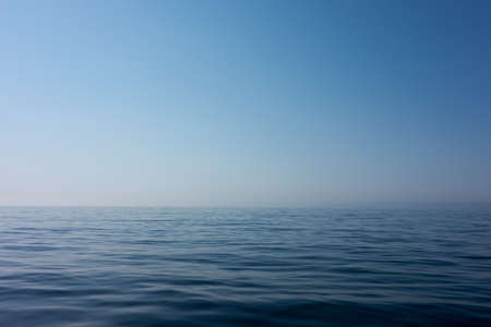 beautiful sea and blue skyの写真素材