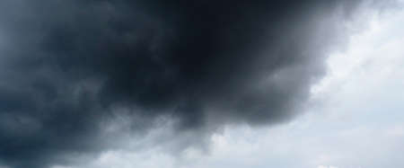 Dramatic rainy sky, storm backgroundの写真素材