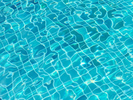 Pool water as a backgroundの写真素材